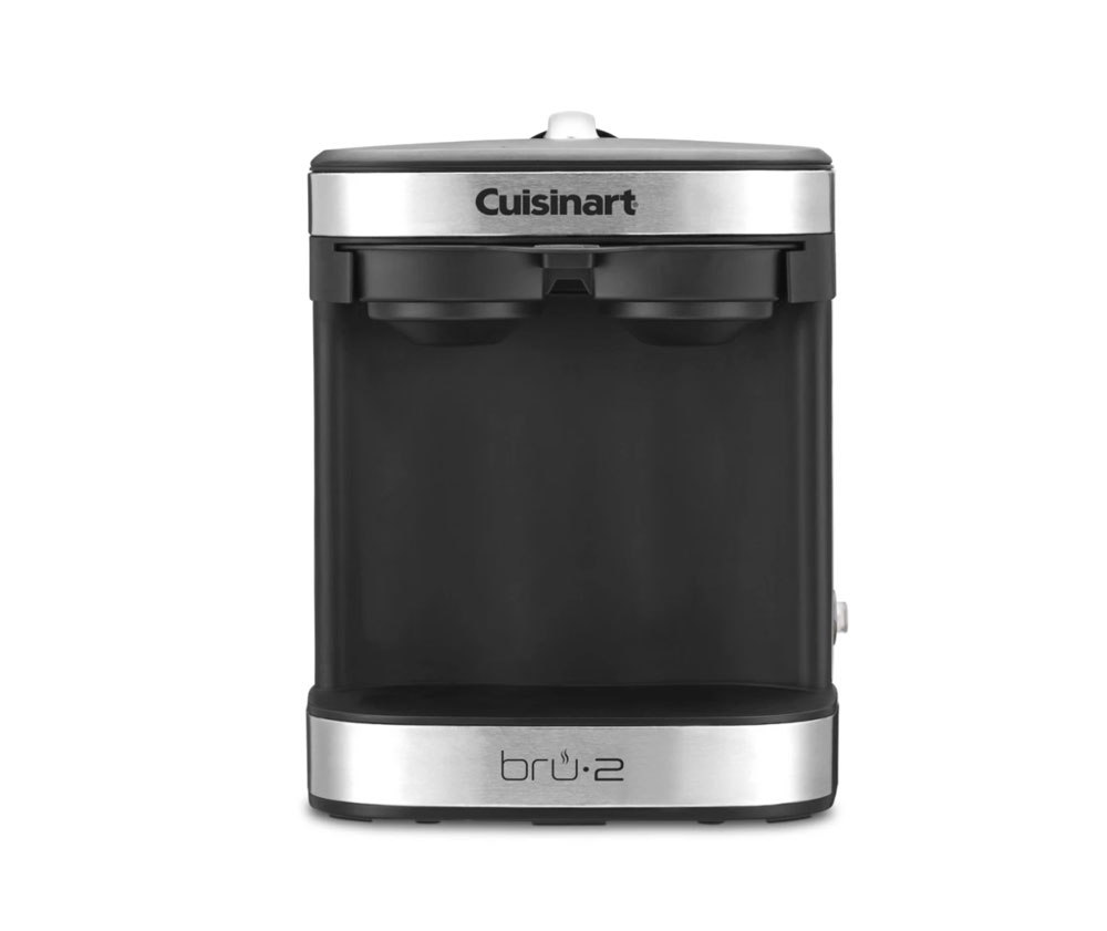 Cuisinart BRU 2-Cup Coffeemaker - Black with Stainless Steel