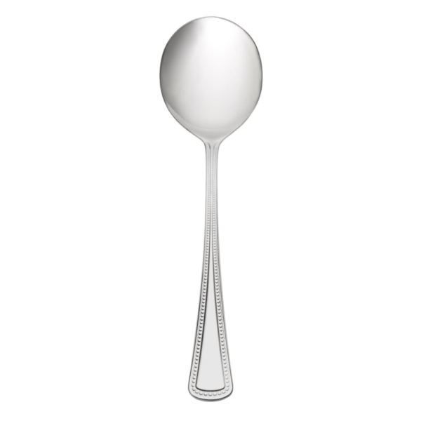 Oneida Needlepoint Soup Spoon Bouillon Tablespoon