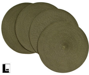 Viceroy Poly Round Placemats