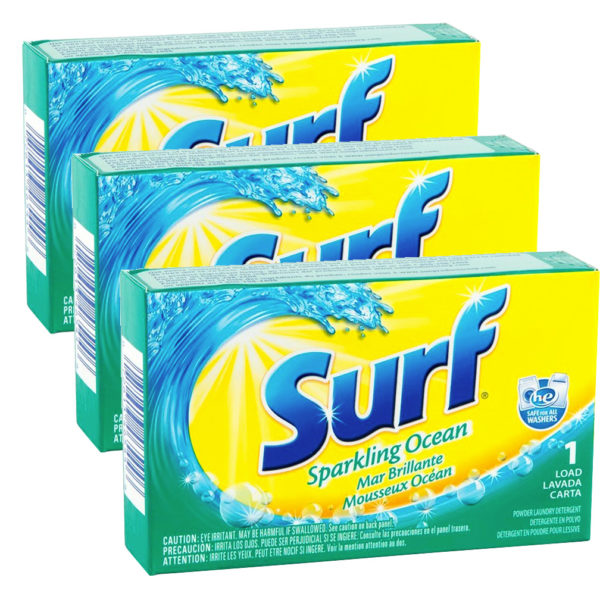 Surf 2 ounce powder detergent - travel laundry
