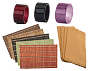 Tablecloths, Placemats, Napkins & Rings