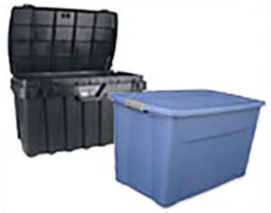 Plastic Totes & Storage Containers