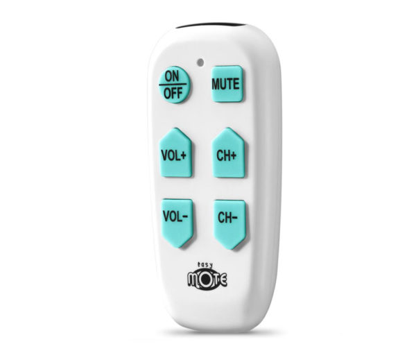 Universal Remote, White, Large Button, TV, Television