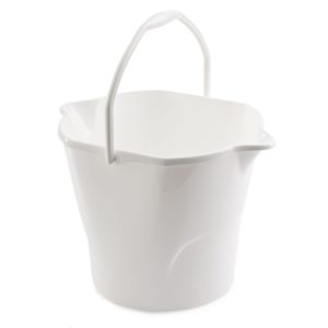 Utility bucket, white, libman, 3 gallon
