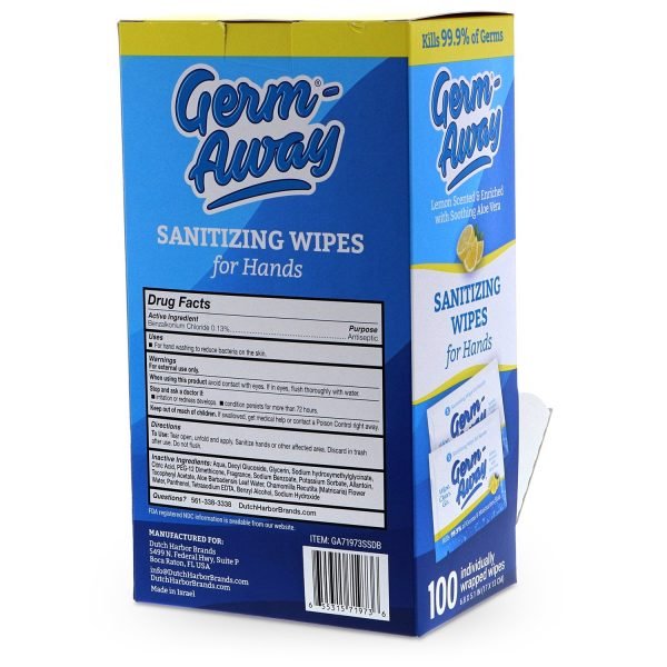 Individually Wrapped Sanitizer Wipes