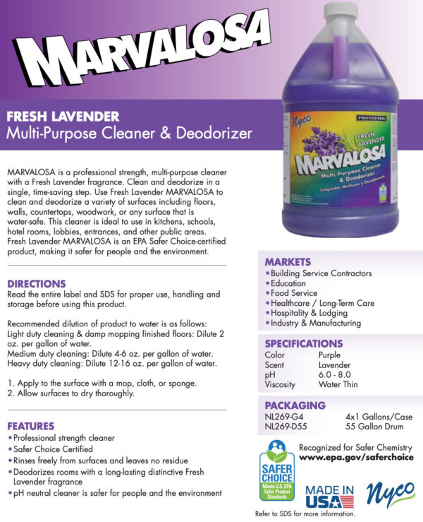 Marvalosa 1 Gallon Cleaner
