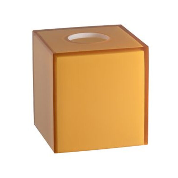 Amber Tissue Box